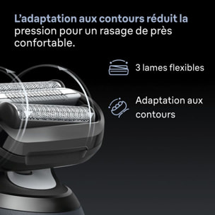 Rasoir électrique BRAUN Series 6 62-G1650s