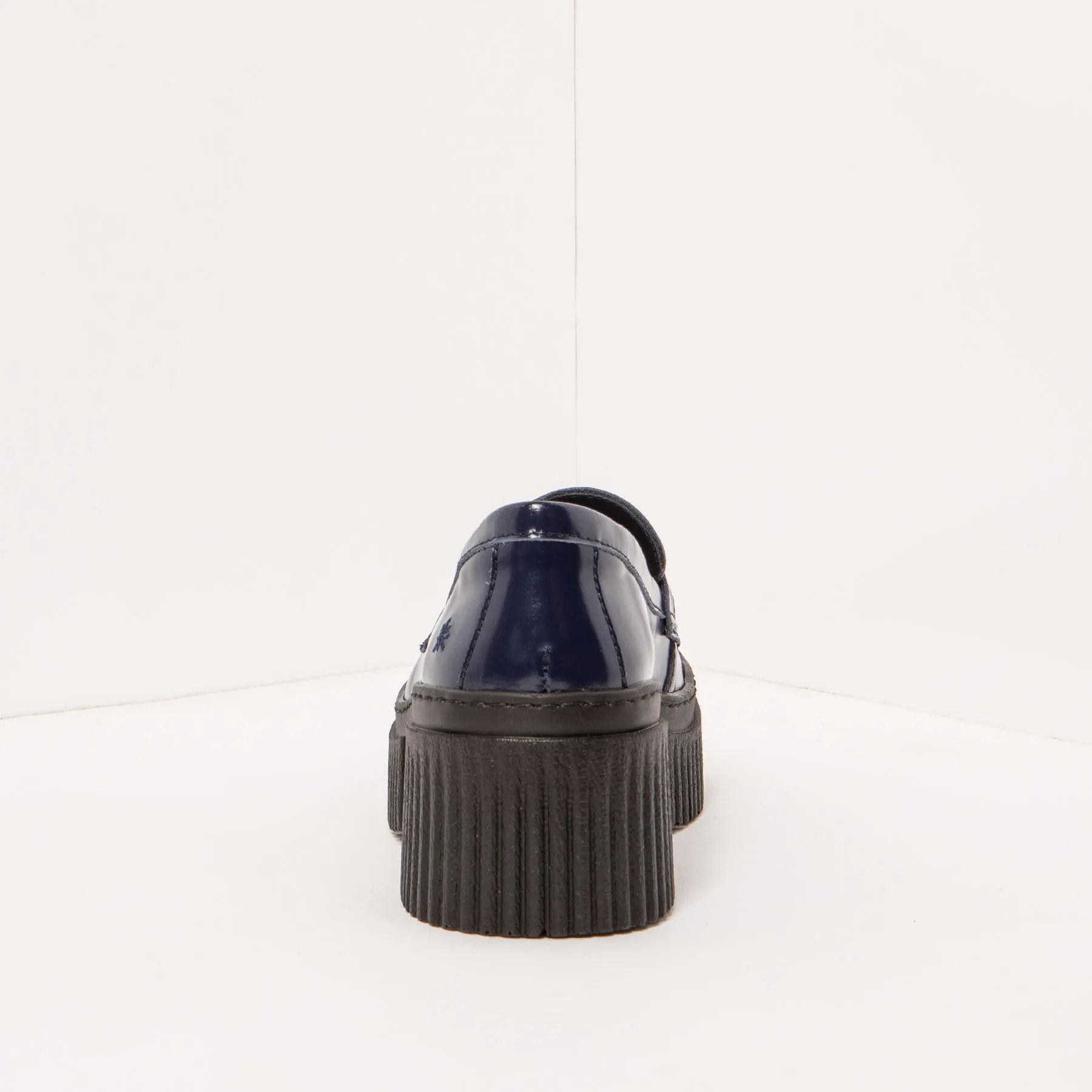 Zapatos con tacón 1372 NAPPA SHINNY NAVY/YORK color Navy