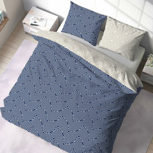 Parure de couette 3pcs microfibre ania