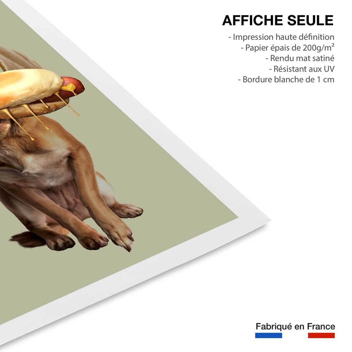 Affiche enfant hot Affiche seule