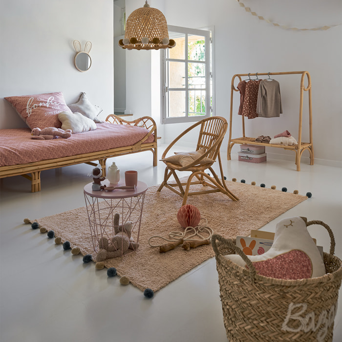 Lit pour enfant - rotin