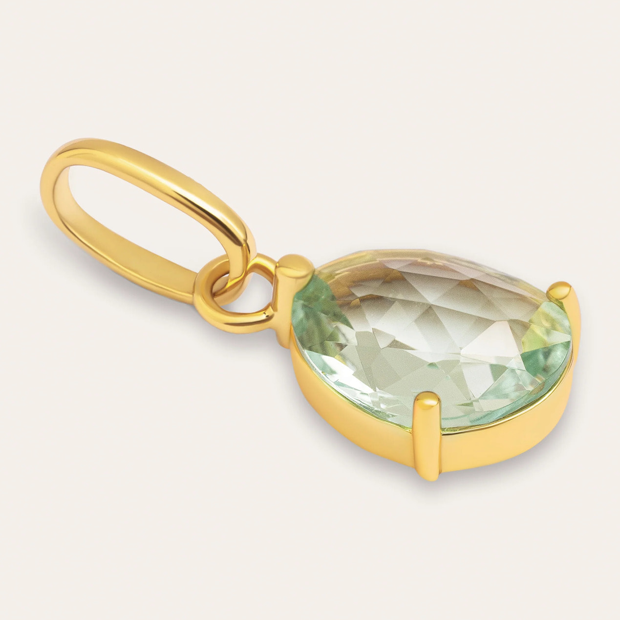 Charm Birthstones Placcato Oro