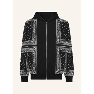 PHILIPP PLEIN Hoodie Sweatjacket PAISLEY