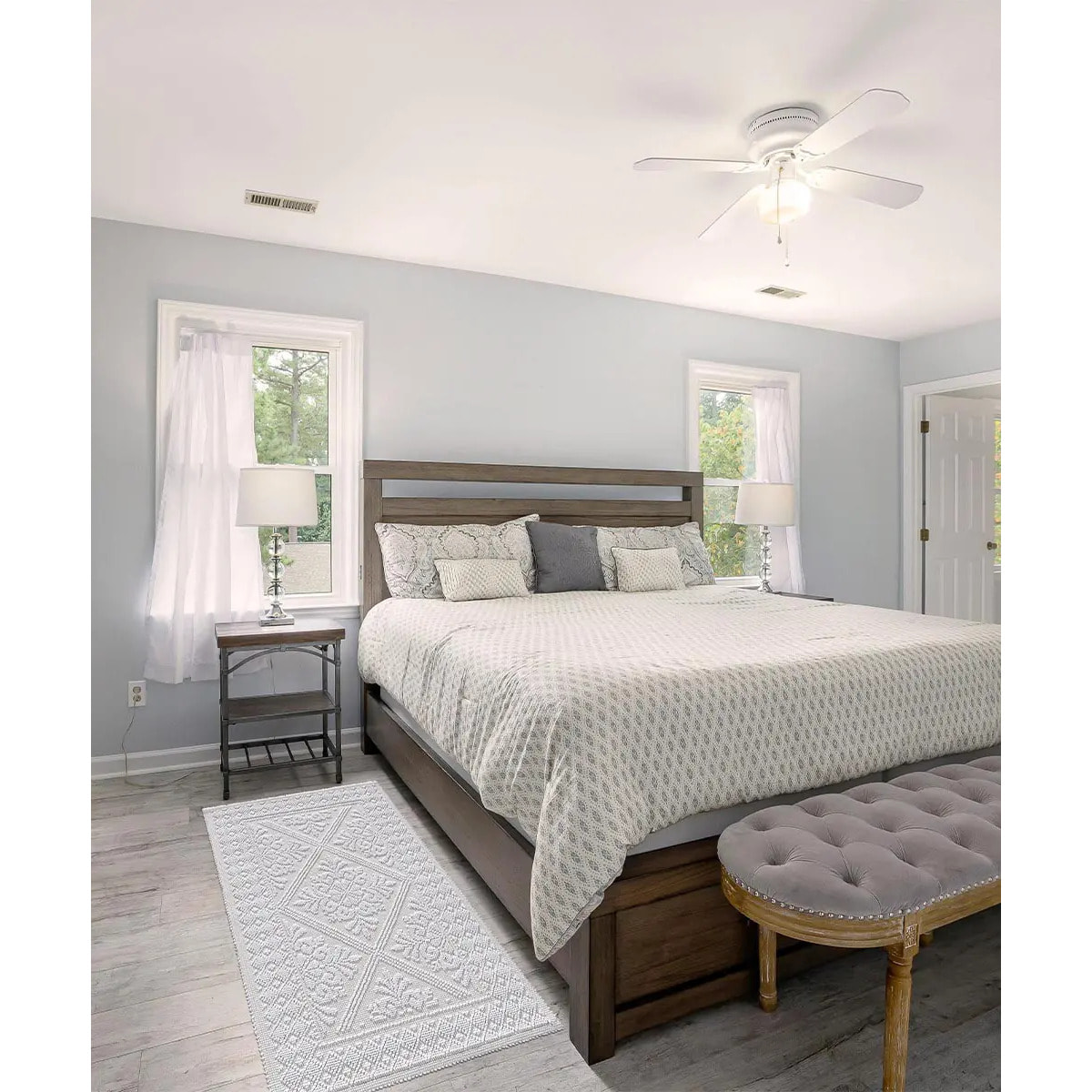 Tappeto Sardo Bianco Ingresso Cucina Bagno