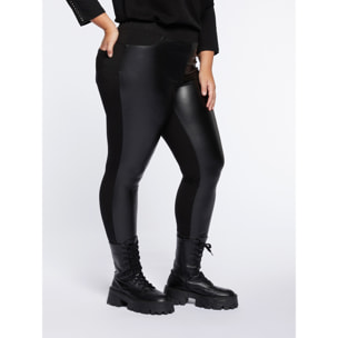 Fiorella Rubino - Pantalones skinny de viscosa ECOVERO™ - Negro