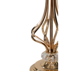 LAMPADA DA TAVOLO TARTY BIANCA CM Ø 25X54
