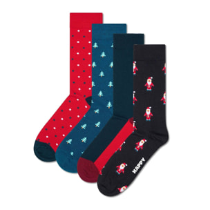 Calcetines 7-pack lite snowman gift + holiday gift