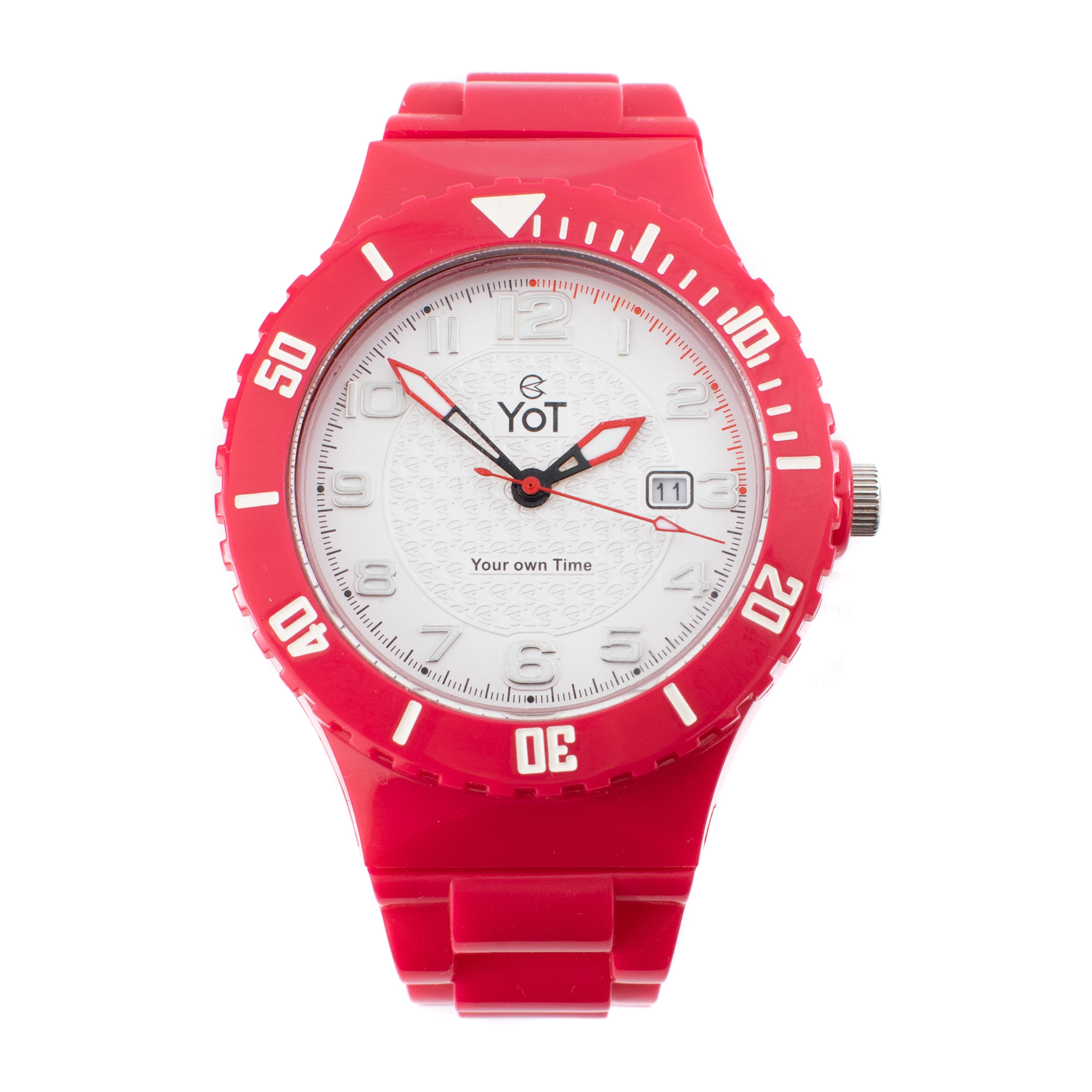 Reloj Yot CP30119-SP09 Unisex Analogico Cuarzo con Correa de Caucho