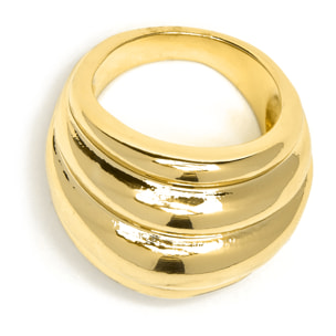 Anillo LUX BY LUX acabado en oro amarillo 18k