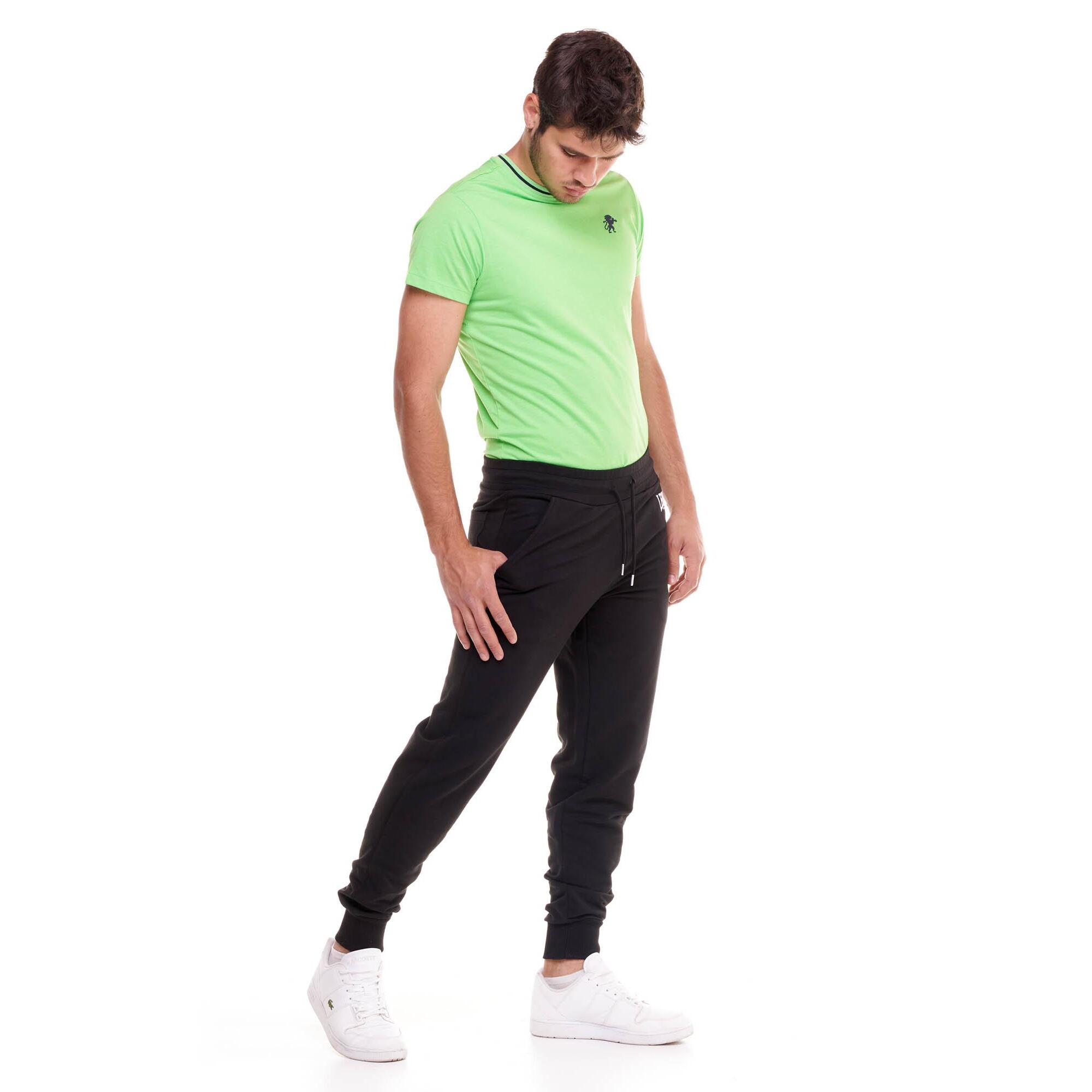 Pantaloni sportivi con polsini da uomo Leone Basic