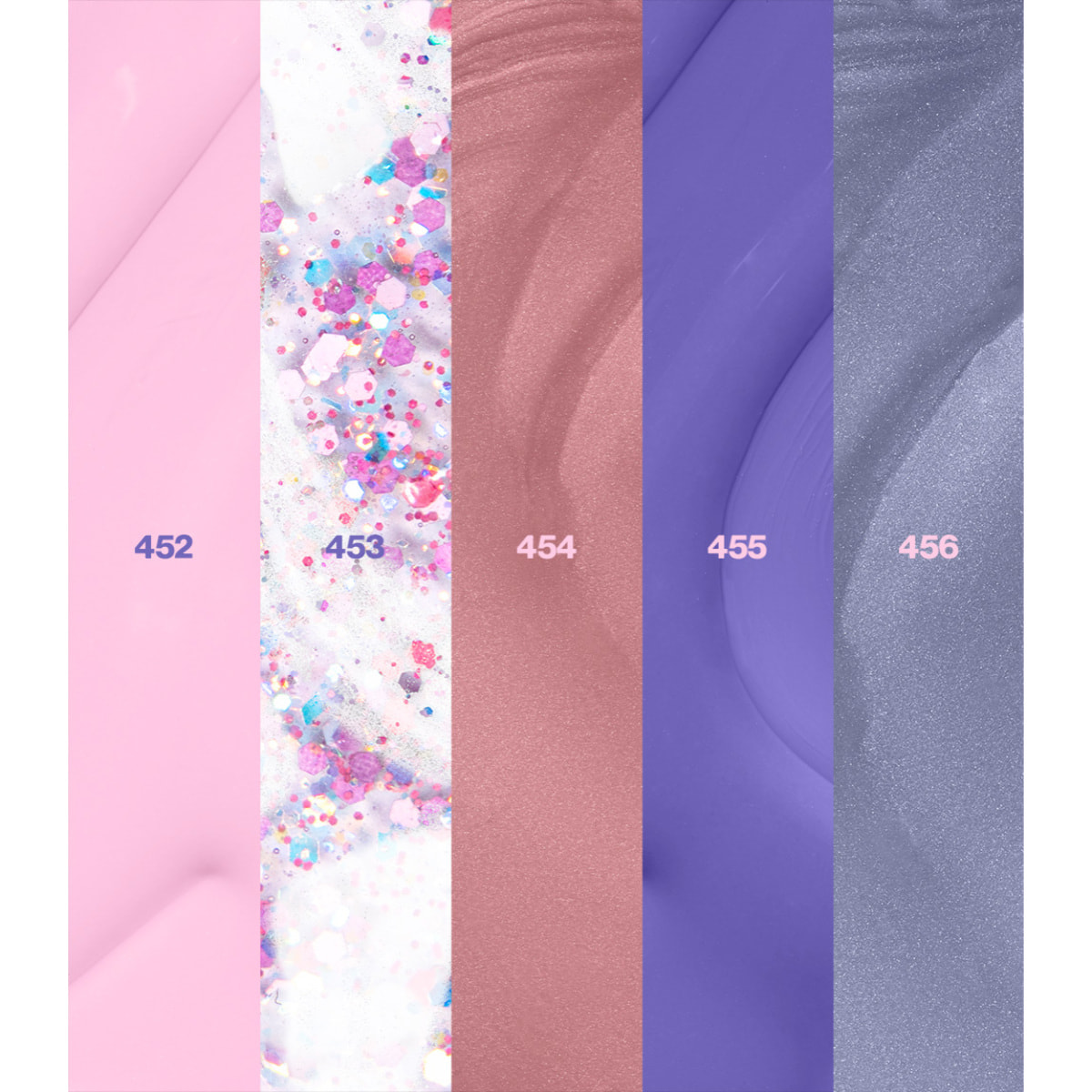 Set vernis semi-permanent - Blissful Bouquet - 5x 15 ml