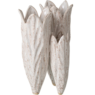J-Line vase - argile - beige clair
