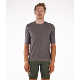 Stone Delta - Tech T-Shirt - Wenge - Uomo