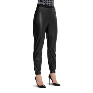 Pantaloni Vegan Leather Trousers