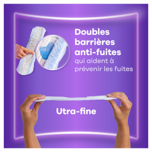 6x16 Serviettes pour Fuites Urinaires Always Discreet - Long Plus