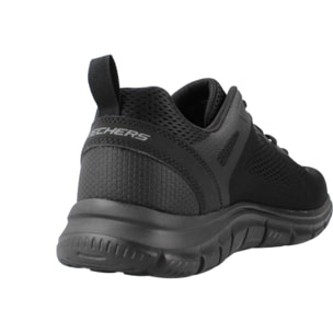 Sneakers De  Hombre Track Negro