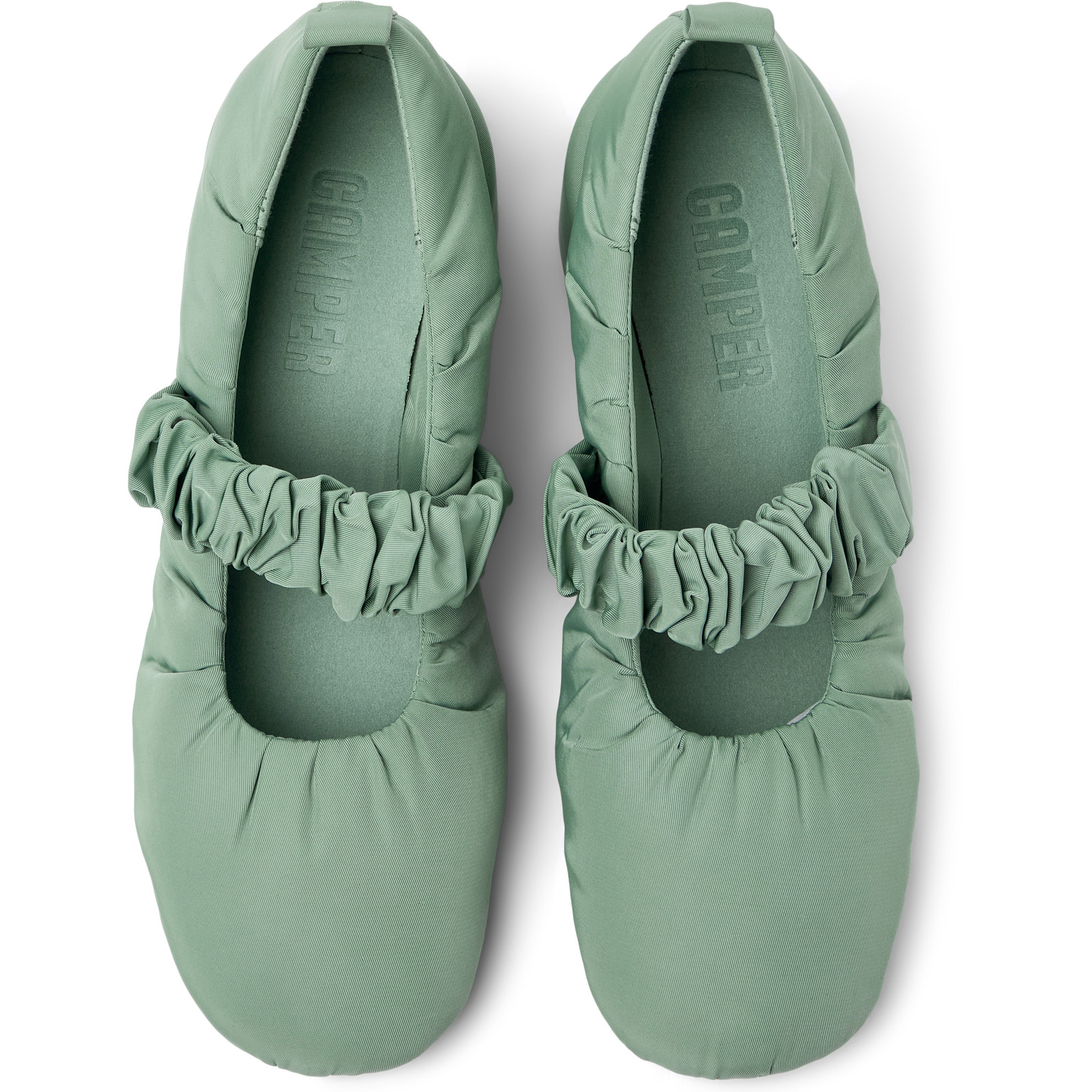 Bailarinas - CAMPER Niki - Verde - Textil técnico