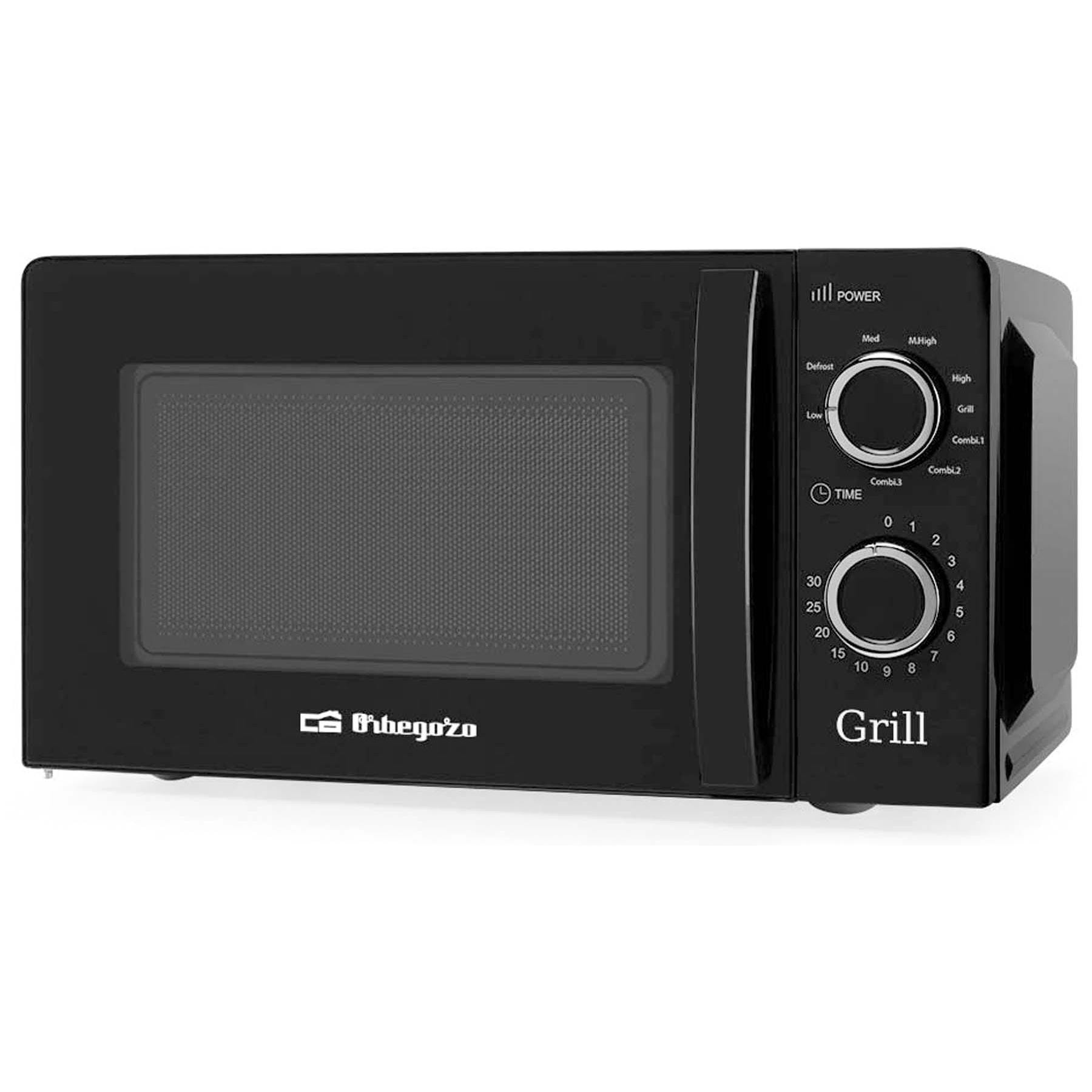 Orbegozo MIG2131 Black / Microondas con grill 700W 20L