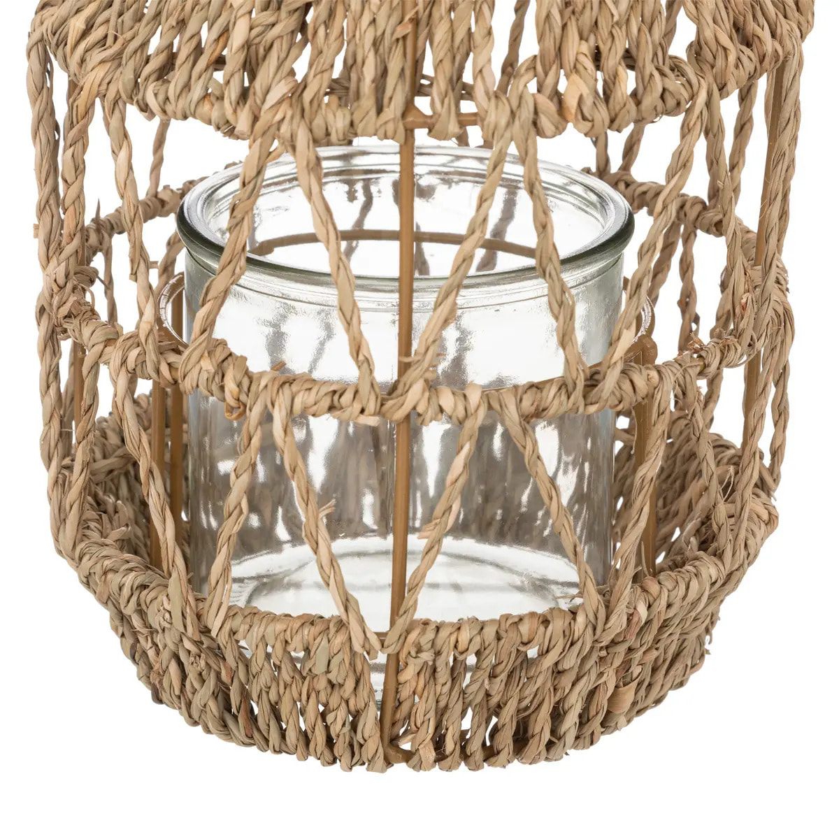 Lanterne rotin H18cm