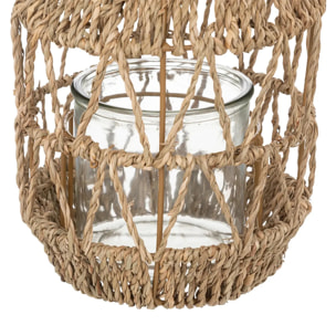 Lanterne rotin H18cm
