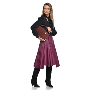 Borsa a tracolla Anna Luchini Bordeaux