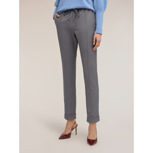 Motivi - Joggers de franela - Gris