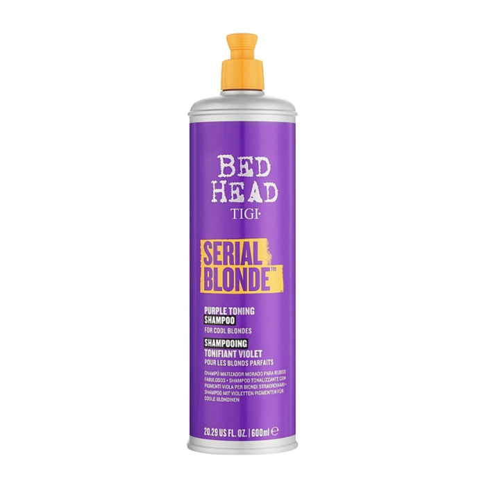 TIGI Bed Head Serial Blonde Purple Toning Shampoo 600ml