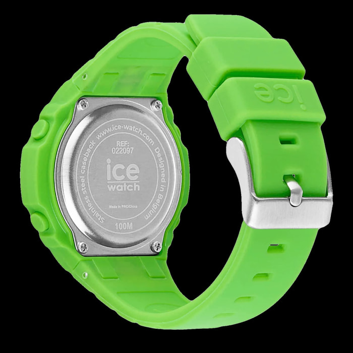 Reloj Ice 022097 Unisex Digital Cuarzo con Correa de Silicona