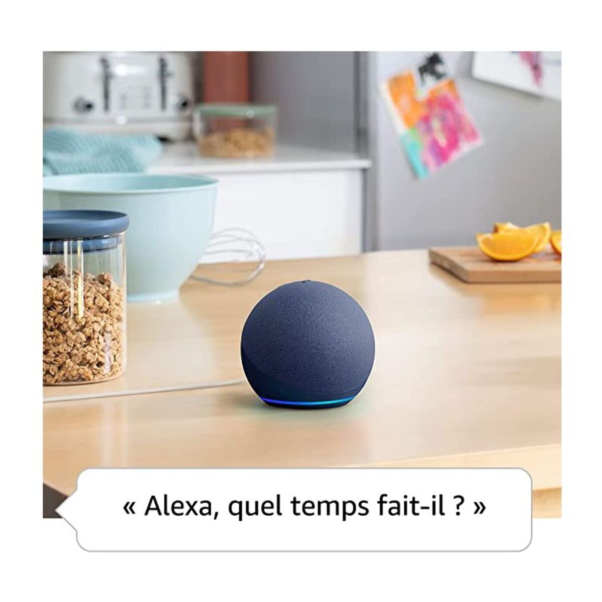 Assistant vocal AMAZON Echo Dot 5 Bleu Marine