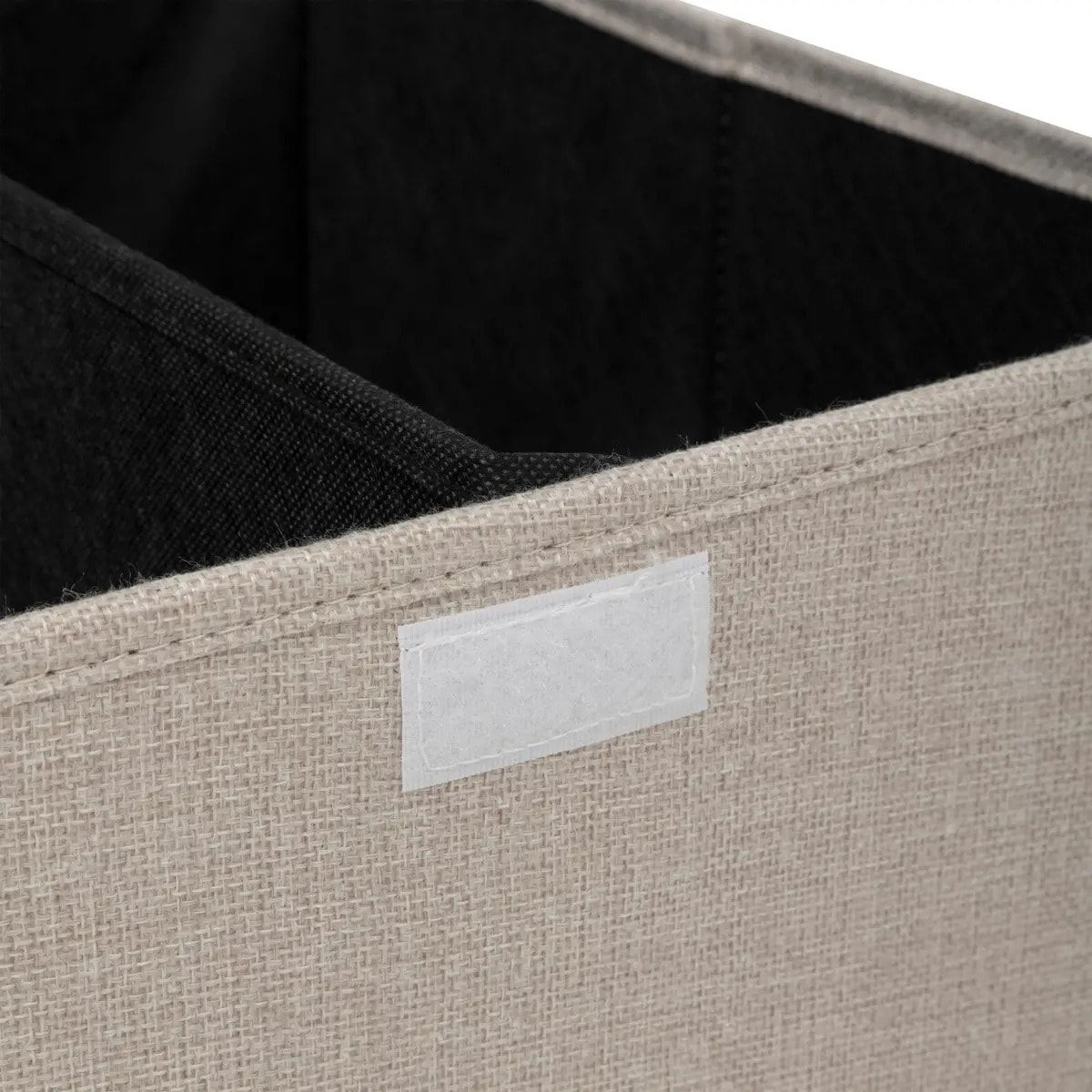 Panier à linge "Colorama" beige 74L