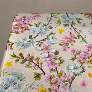 Nappe anti-taches Flowerpeacock - 100% coton -
