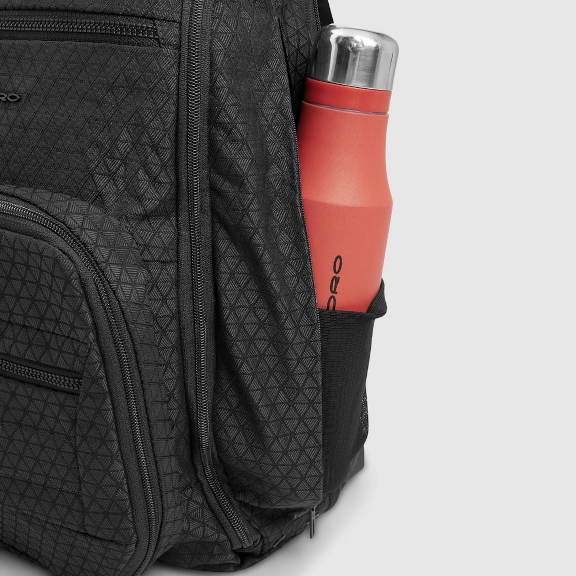 Piquadro Zaino da viaggio pieghevole porta pc con sistema di sicurezza e protezione antiurto