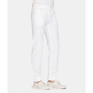 PANTALONE POPELINE MOD. 700. Vita regolare gamba comoda