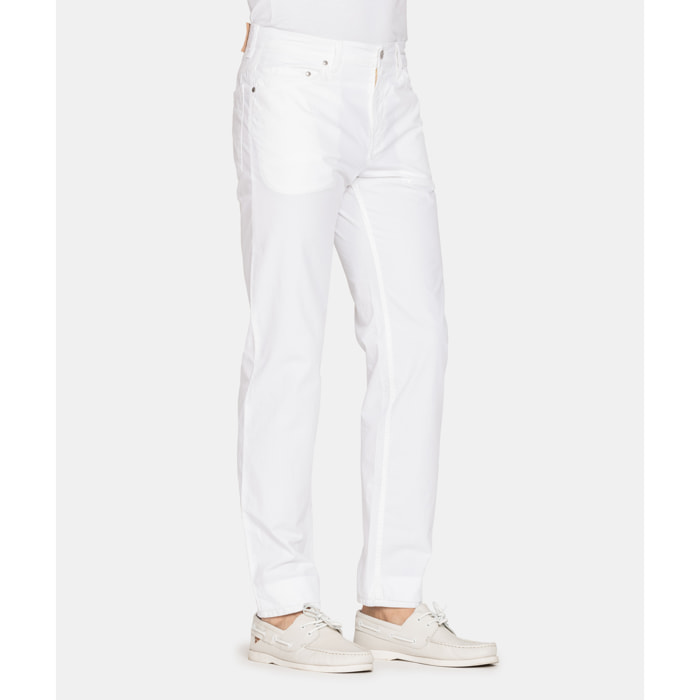 PANTALONE POPELINE MOD. 700. Vita regolare gamba comoda