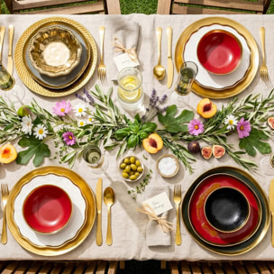 Assiette creuse Diva 22cm Kare Design