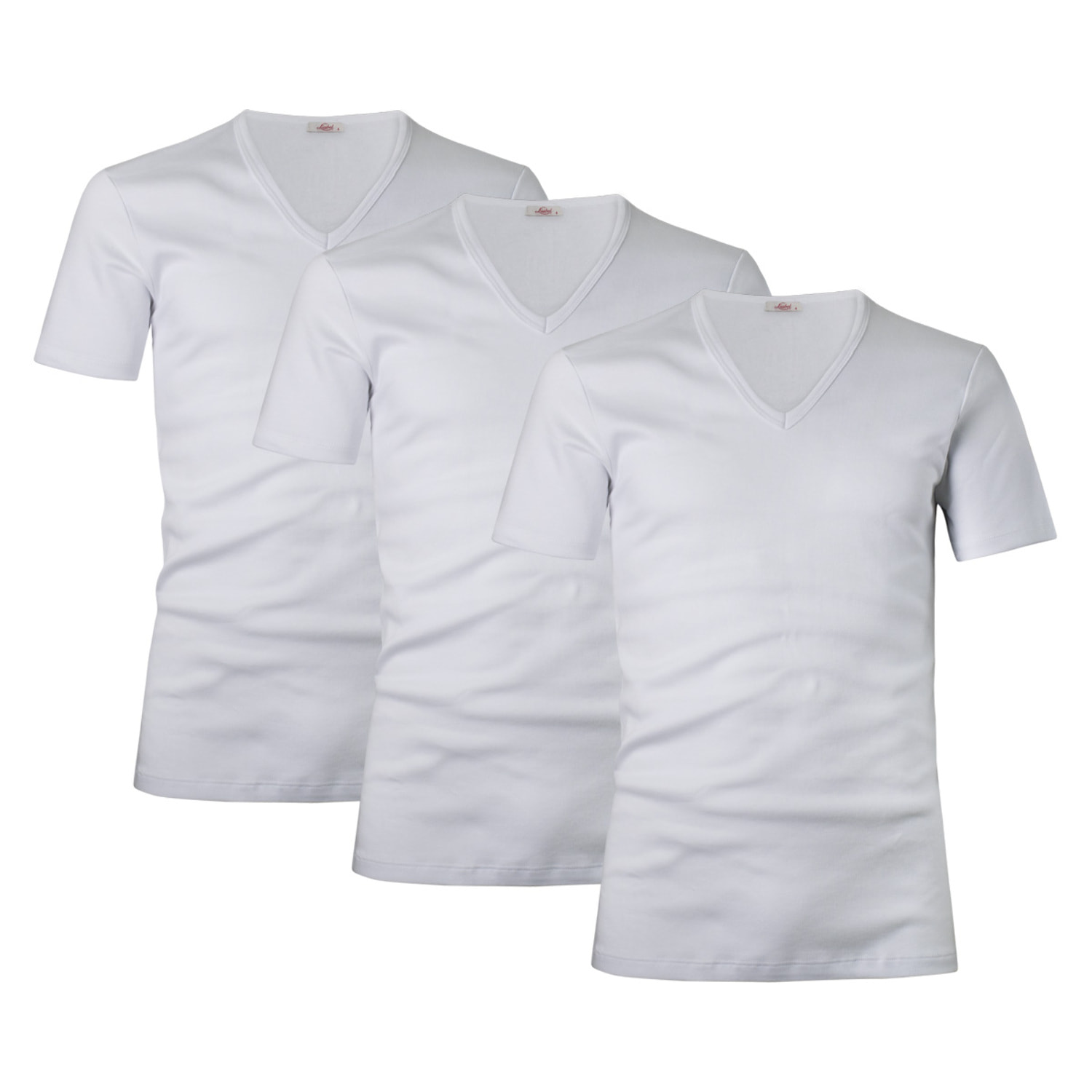 3 T-Shirt Uomo Scollo V in Cotone Mercerizzato Liabel Art. 129