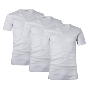 3 T-Shirt Uomo Scollo V in Cotone Mercerizzato Liabel Art. 129
