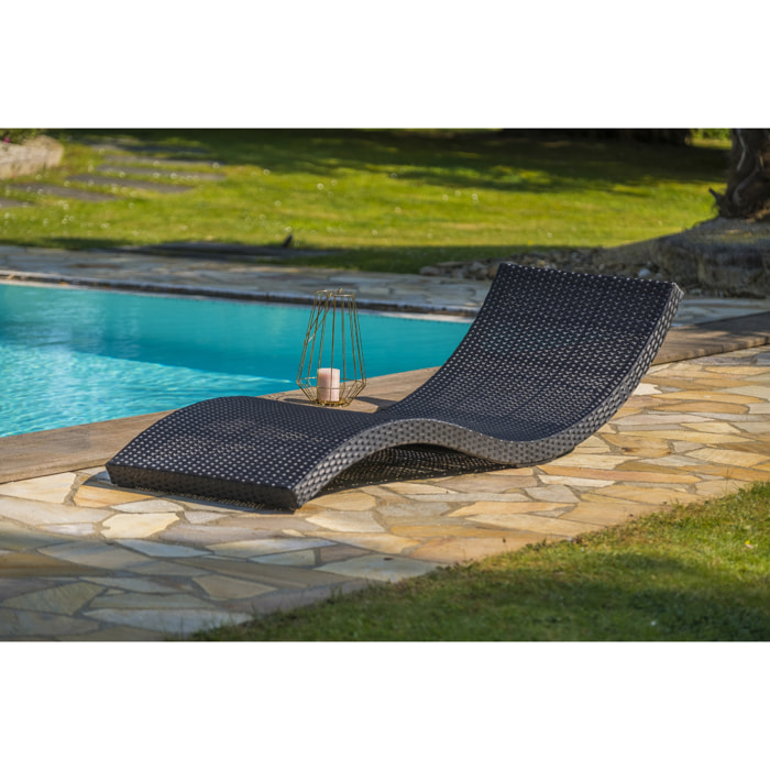 CANCUN - Bain de soleil en résine tresséee