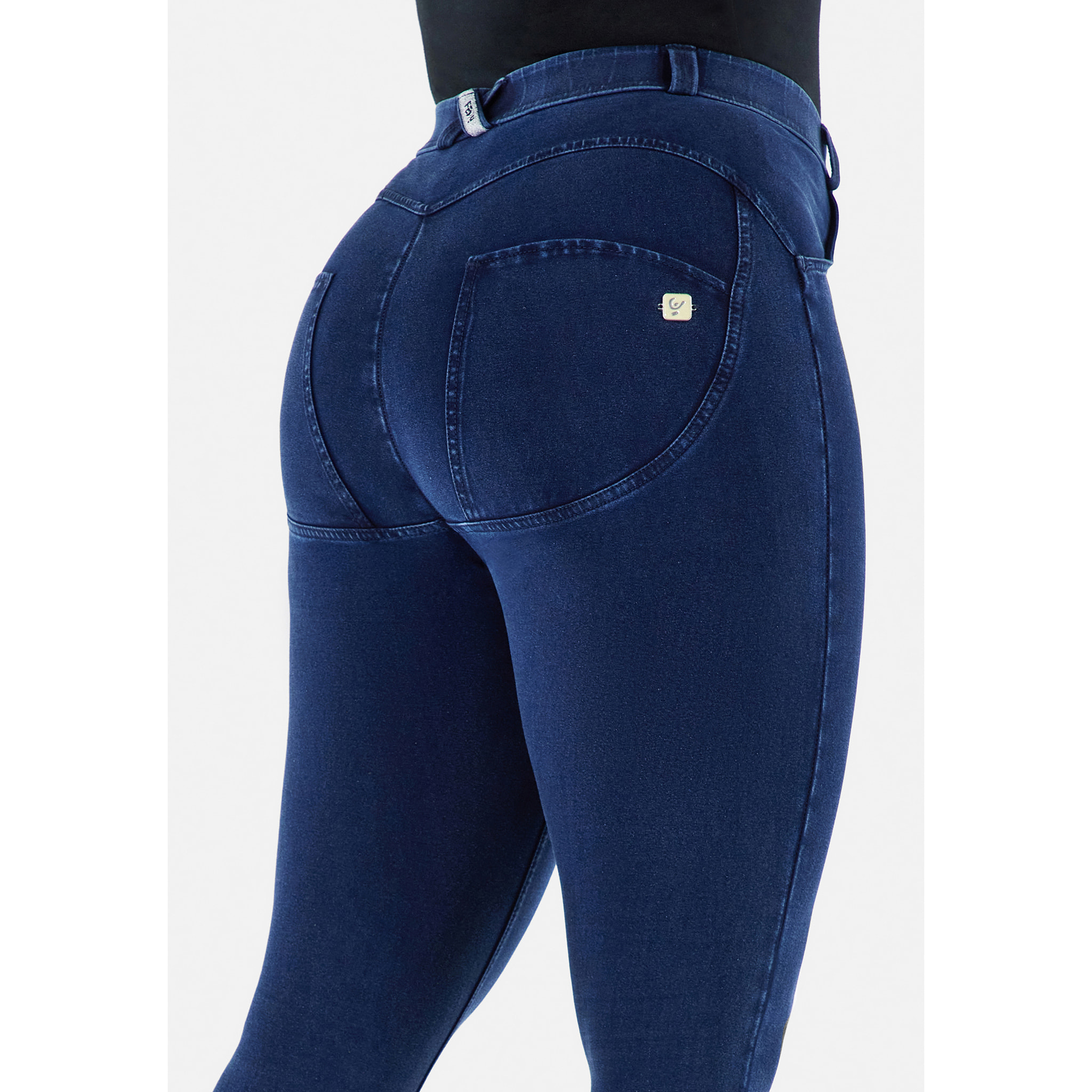 Jeggings push up WR.UP® curvy gamba skinny in cotone