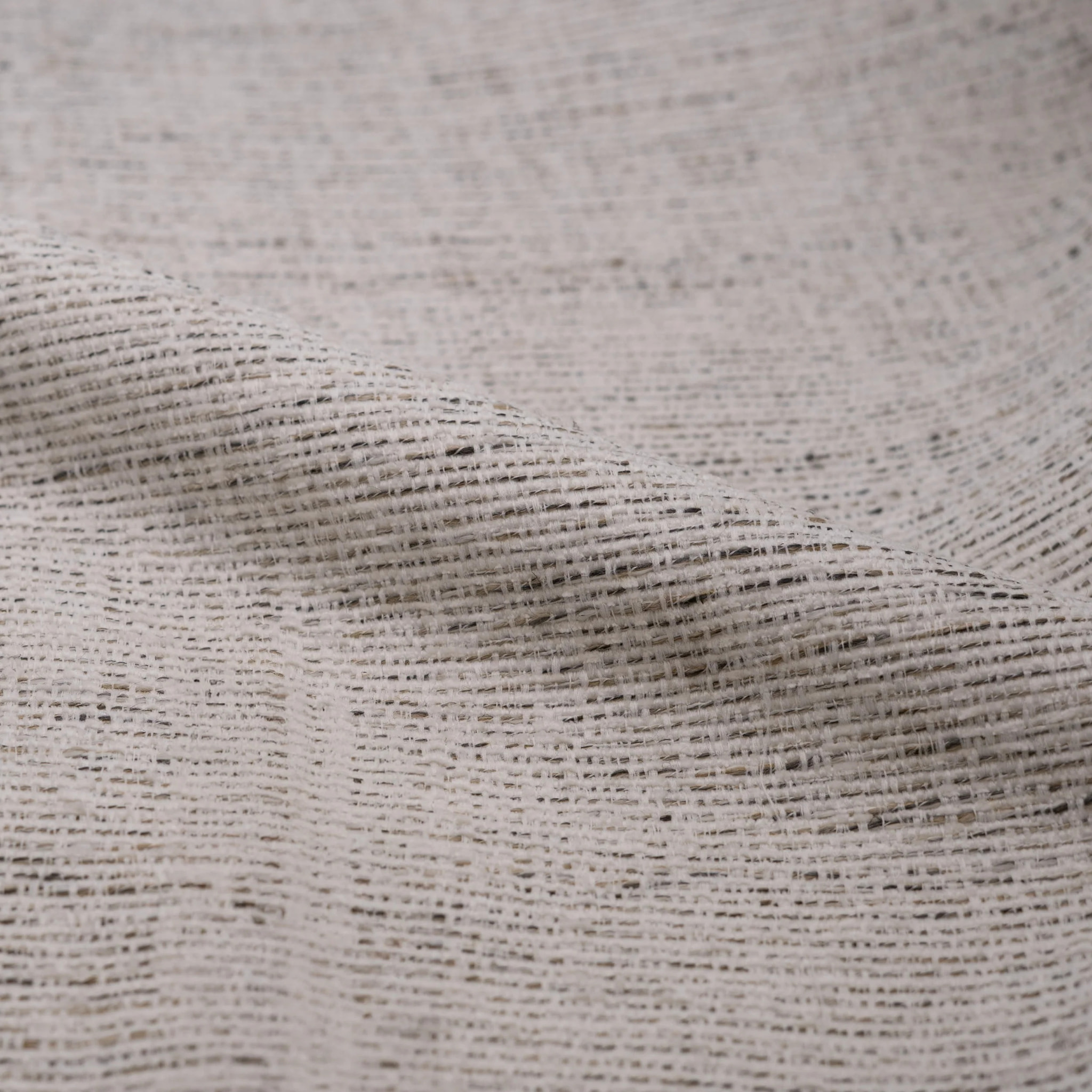 Lot de 2 chaises pour îlot central en tissu gris clair 68 cm - Cécilia