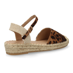Alpargata mujer yute comoda cierre de hebilla