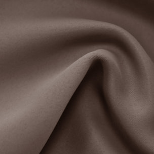 Tissu occultant uni Non Feu-M1 - Marron Brun