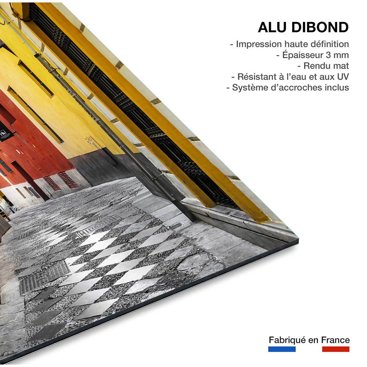 Tableau spain street Tableau alu Dibond