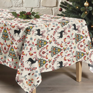 Nappe en résine Anti-tâches Merry Christmas 43