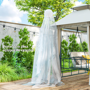 Outsunny Plástico Invernadero Transparente, 6x10 m, Cubierta de Repuesto para Invernadero de Polietileno, Resistente al Agua, para Huerto, Plantas, Agricultura, Jardín