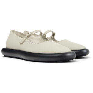 Bailarinas - CAMPER Onda - Beige - Cuero liso