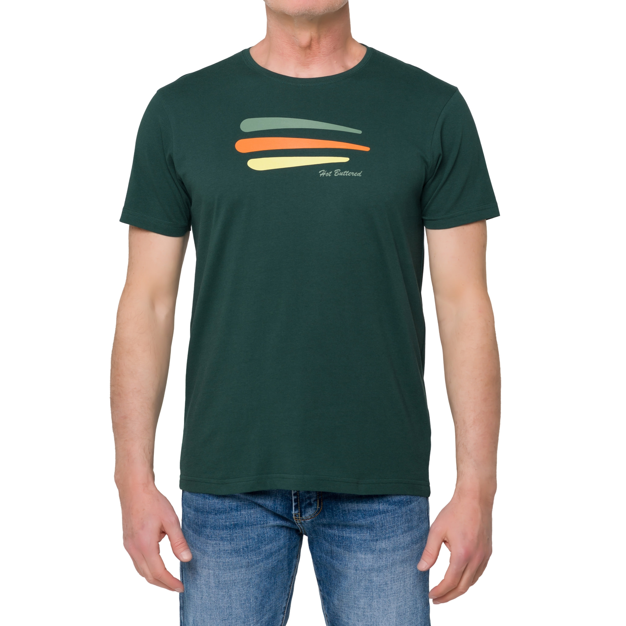 T-shirt BALIAN 100% cotone verde