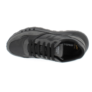 Armata di Mare Scarpe Uomo Sneakers Casual Stringate con Soletta Rimovibile in Memory Foam AMU W24D649 Black