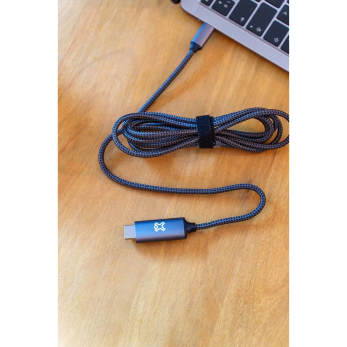 Adaptateur XTREMEMAC type C - HDMI male 2m nylon tressé gris