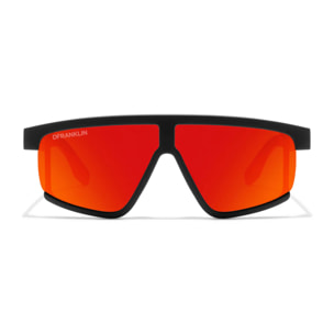 Gafas de Sol Alpha Matt Black / Red D.Franklin